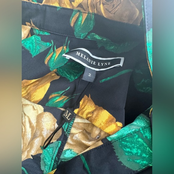 Floral print dress from melanie lyne size 2 brand new worn just once - Picture 4 of 5